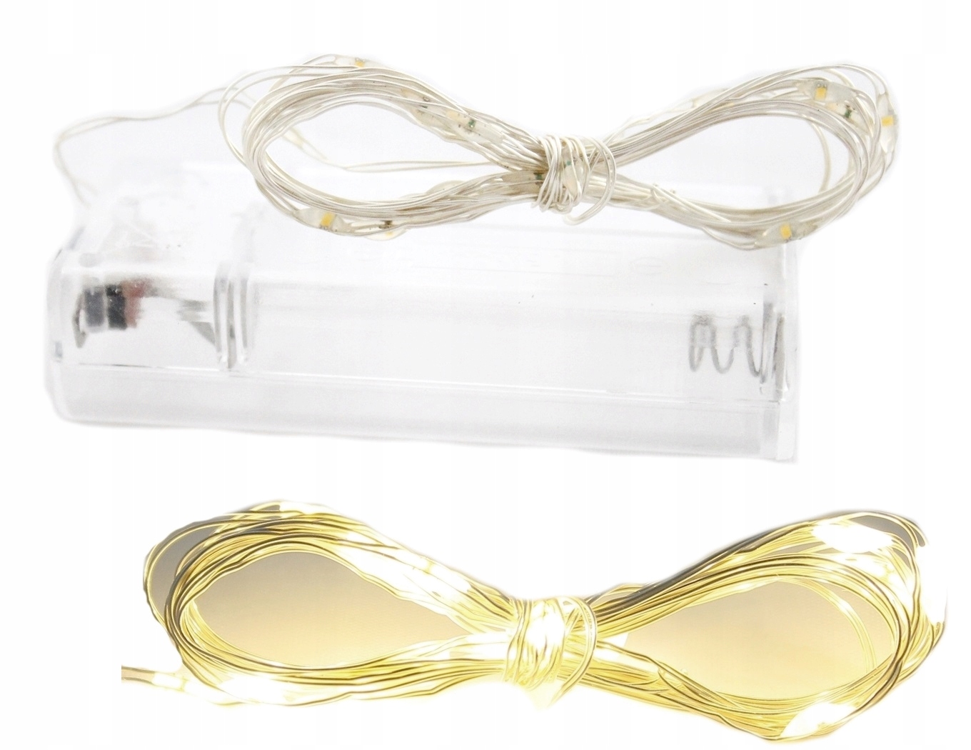 

Lampki na Druciku 20 Led Smd girlanda 2m Ciepłe B.