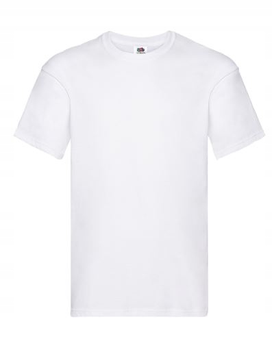 

Fruit of the Loom biały t-shirt męski bawełna M
