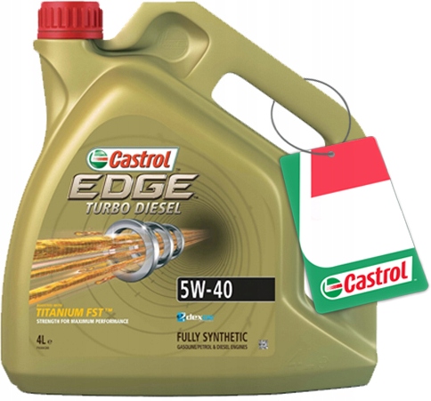

Castrol Edge Turbo Diesel 5W40 4L 5W-40 Titanium