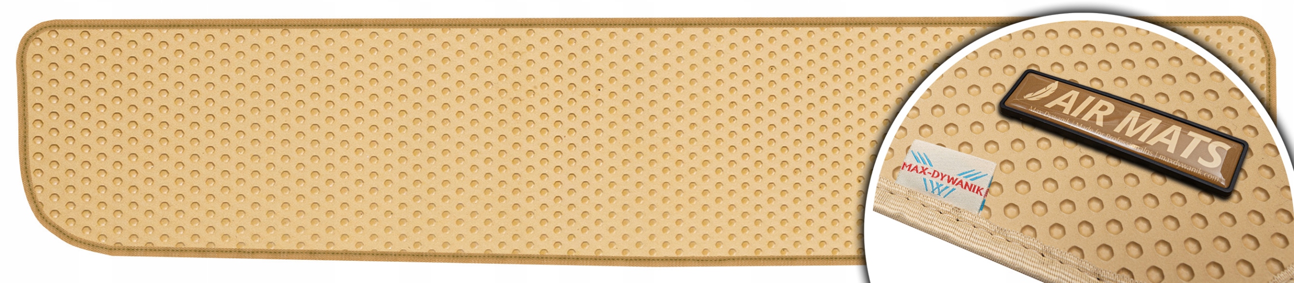 Jeep Commander I Suv 7os 2006-2010 Béžová rohož do kufru Eva Air Mats