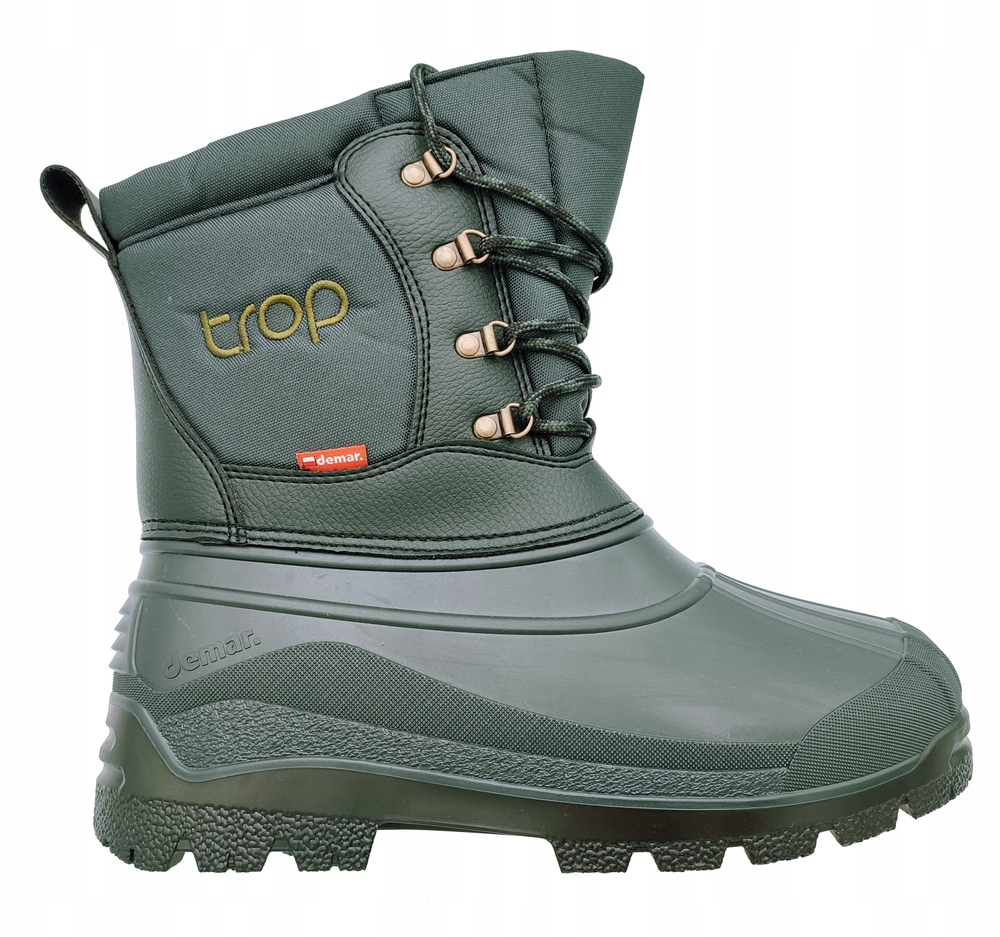 MĘSKIE ŚNIEGOWCE BUTY ZIMOWE WODOODPORNE POLSKIE TROP 2 DEMAR 45 Rozmiar 45