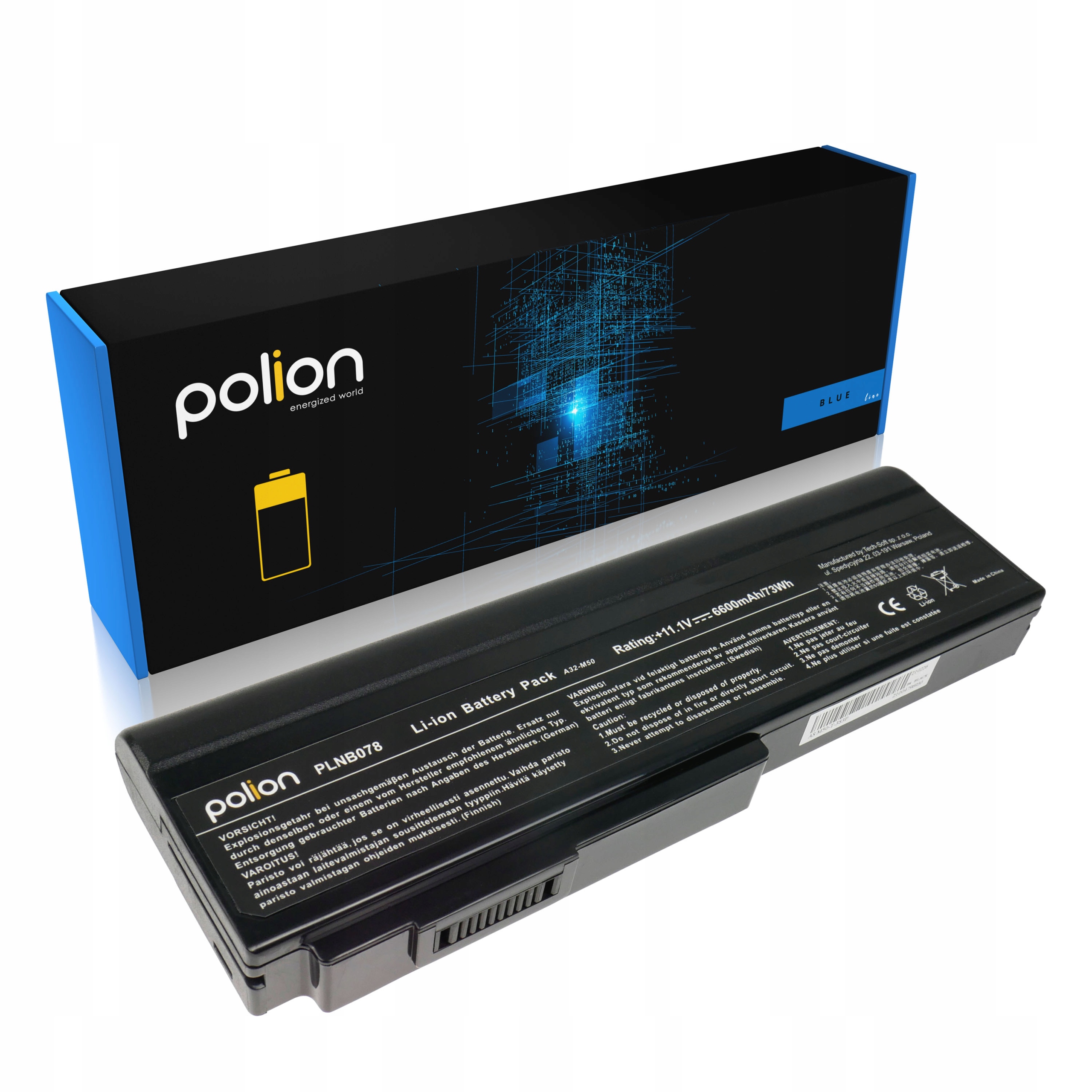 

Bateria A32-H36 A32-M50 do laptopa Asus 6600mAh