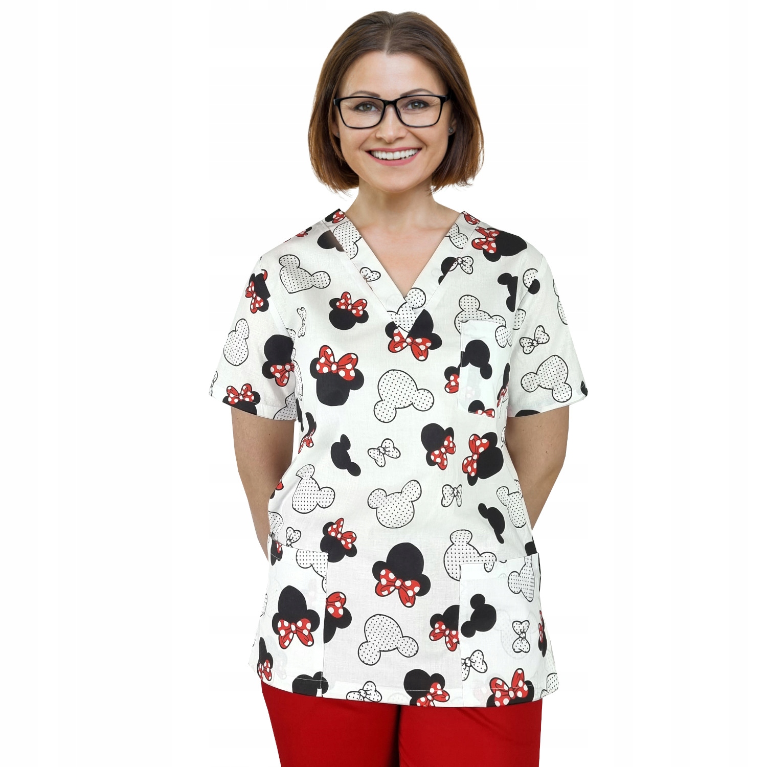 

Bluza medyczna damska fartuch kolorowy L
