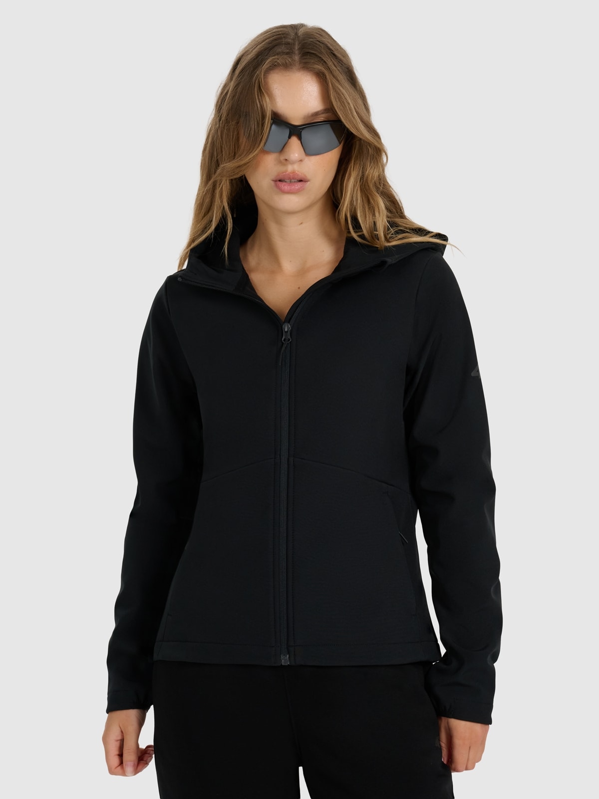 4F Dámská přechodová bunda Černá L