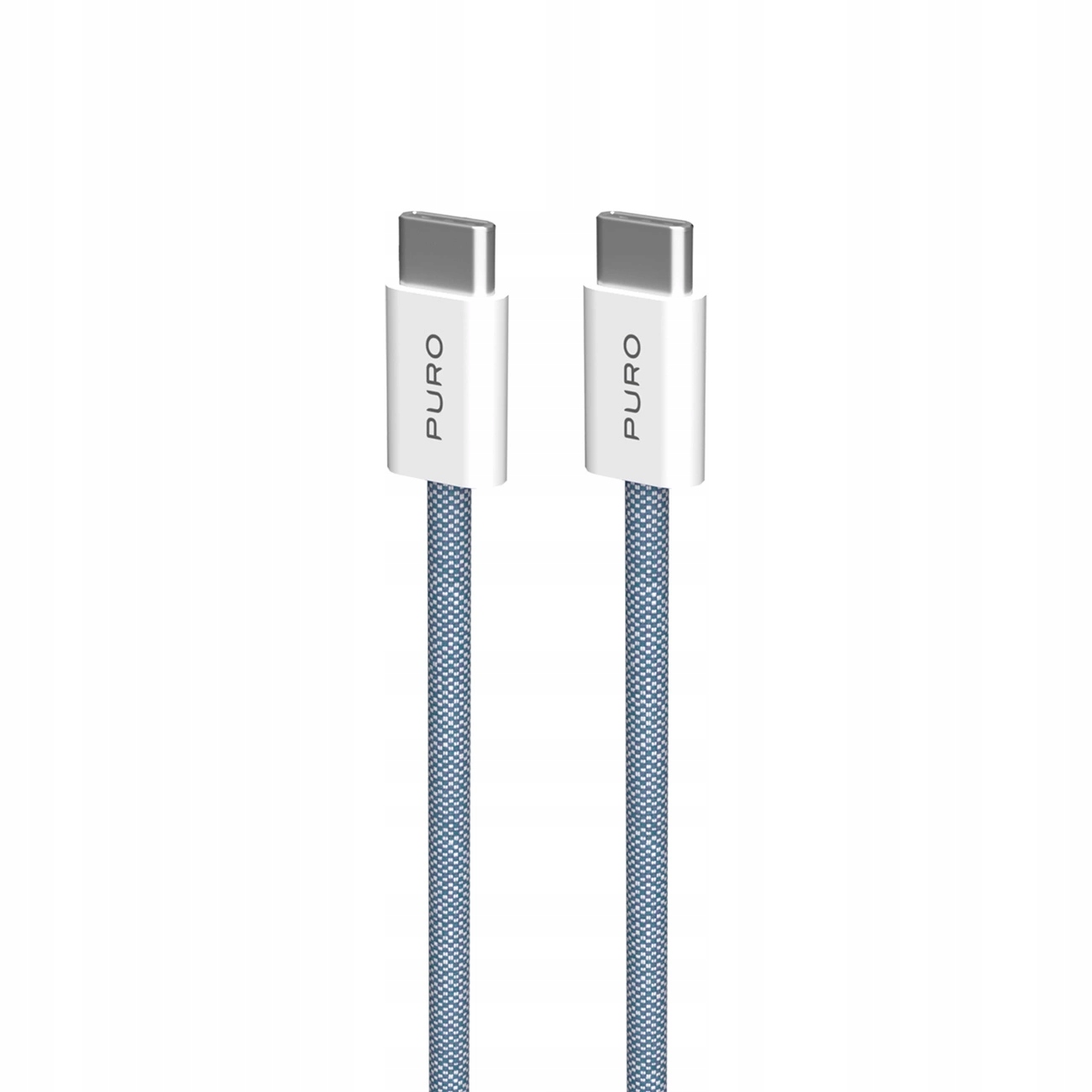 Kabel Puro Fabrik 60W Usb-c Usb-c 1,5 m modrý