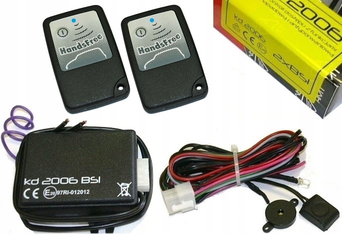 KD 2006 bezobslugowa blokada zaplonu alarm 2 pilot