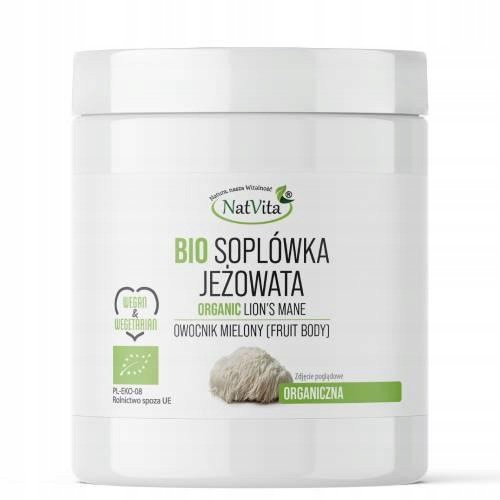 Soplówka Jeżowata mielona NatVita 250 g