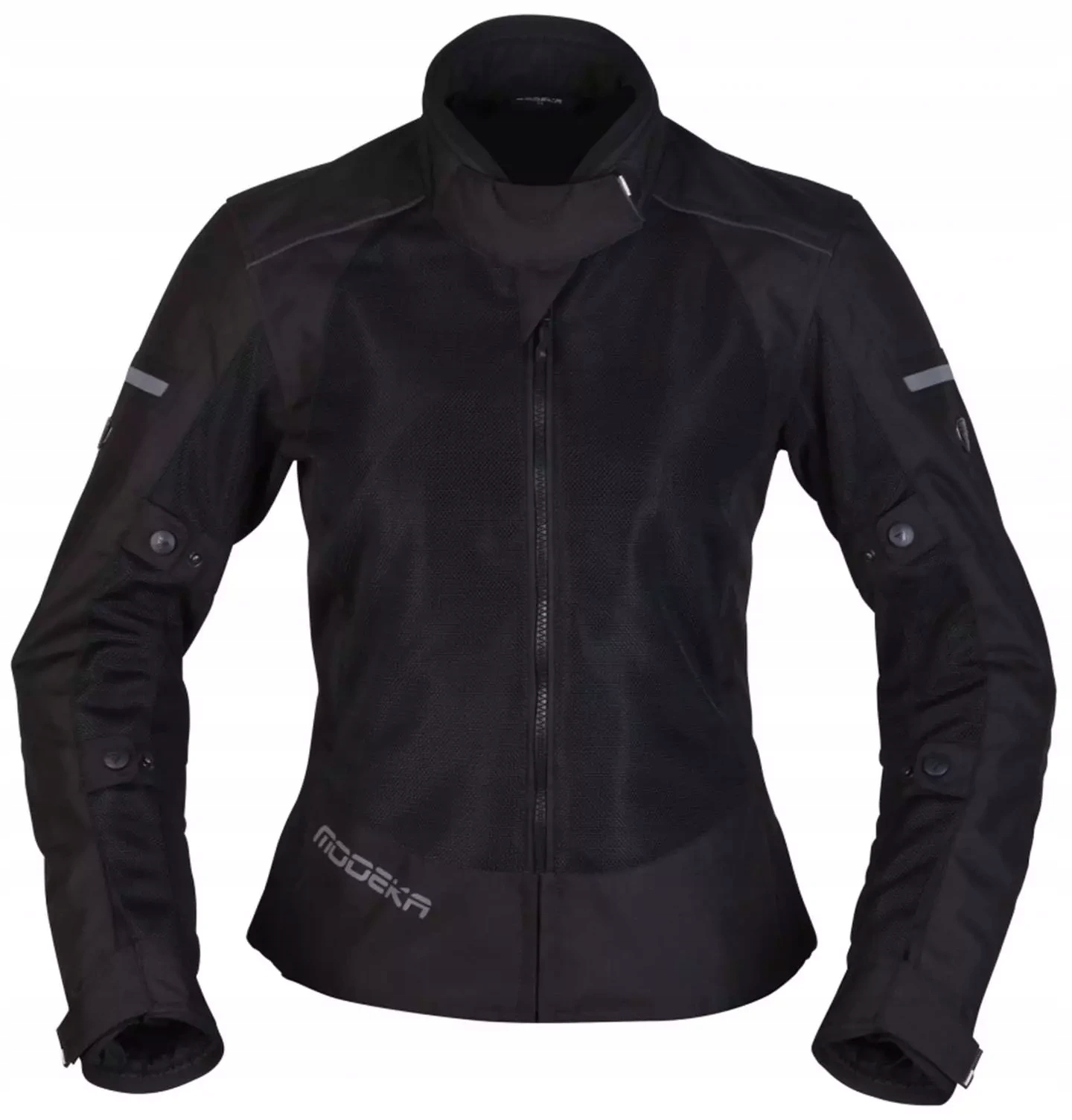 Modeka Veo Air Lady Čierna Dámska Textilná Motocyklová Bunda Čierna Letná