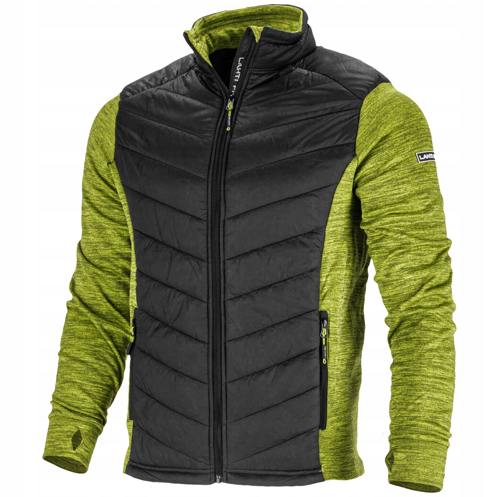 Zateplená Mikina Zeleno-černá, XL, Ce, Lahti