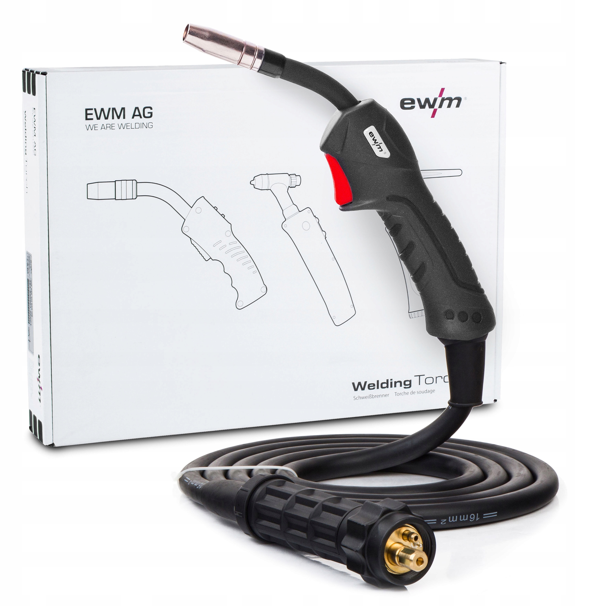 Svařovací držák Migomat Euro Migmag Ewm MB15 3 m