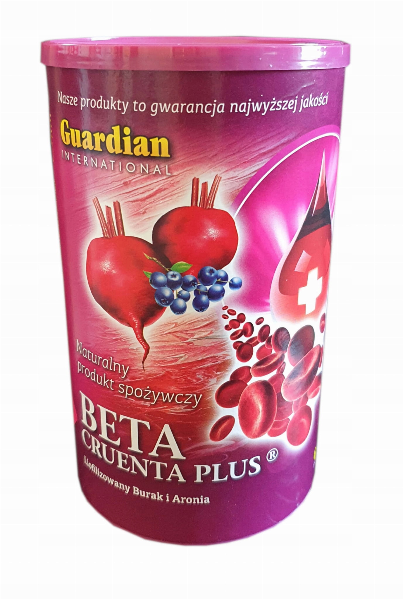 

Beta Cruenta Plus burak Odporność Anemia Puszka