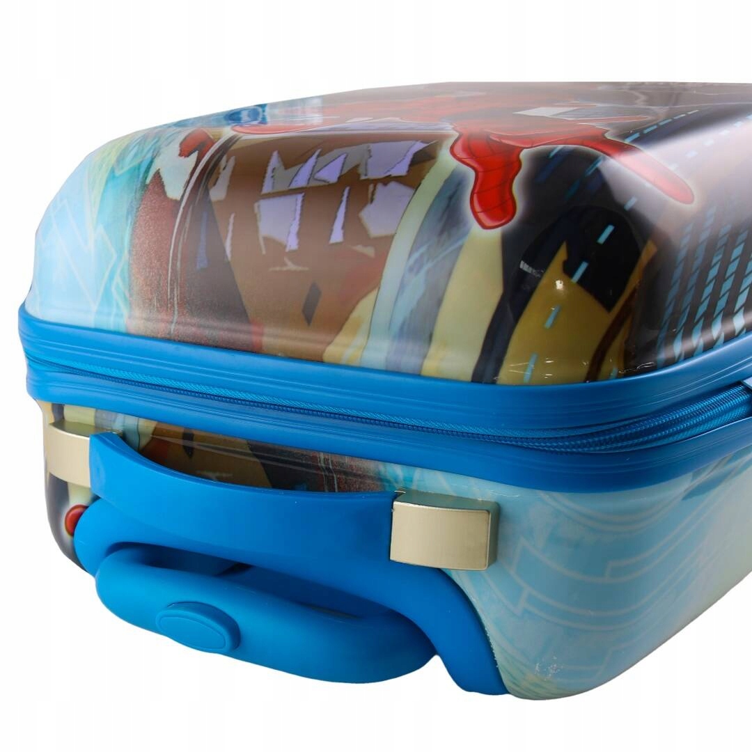 SPIDERMAN SPIDER MAN WALIZKA NA KÓŁKACH BAGAŻ DLA DZIECI KABINOWA 4 KÓŁKA Marka Spiderman