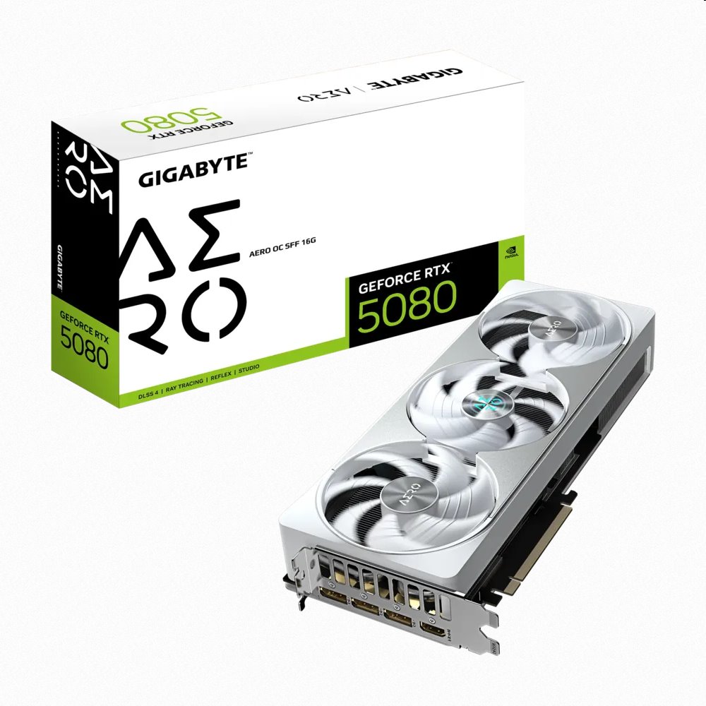 Gigabyte GeForce Rtx 5080 Aero Oc Sff 16G GV-N5080AERO OC-16GD