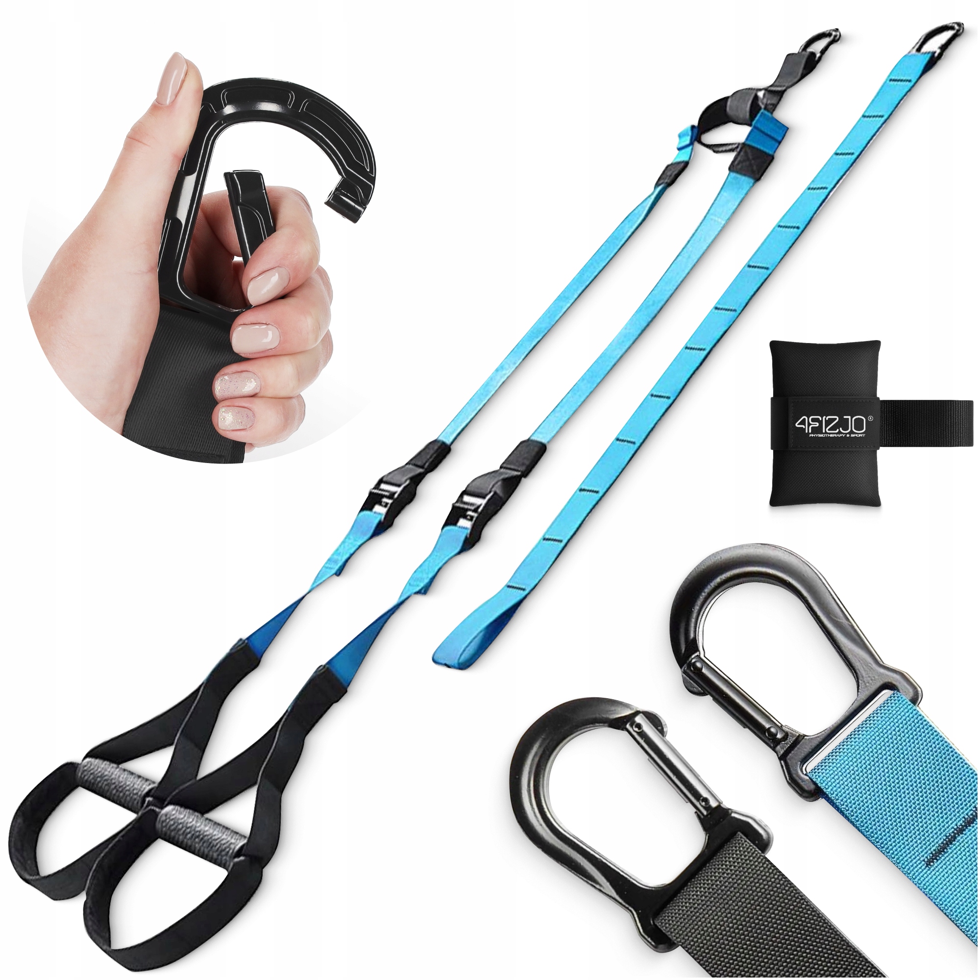 Taśmy Crossfit Regulowane Pasy Treningowe Do Ćwiczeń Trening Funkcjonalny