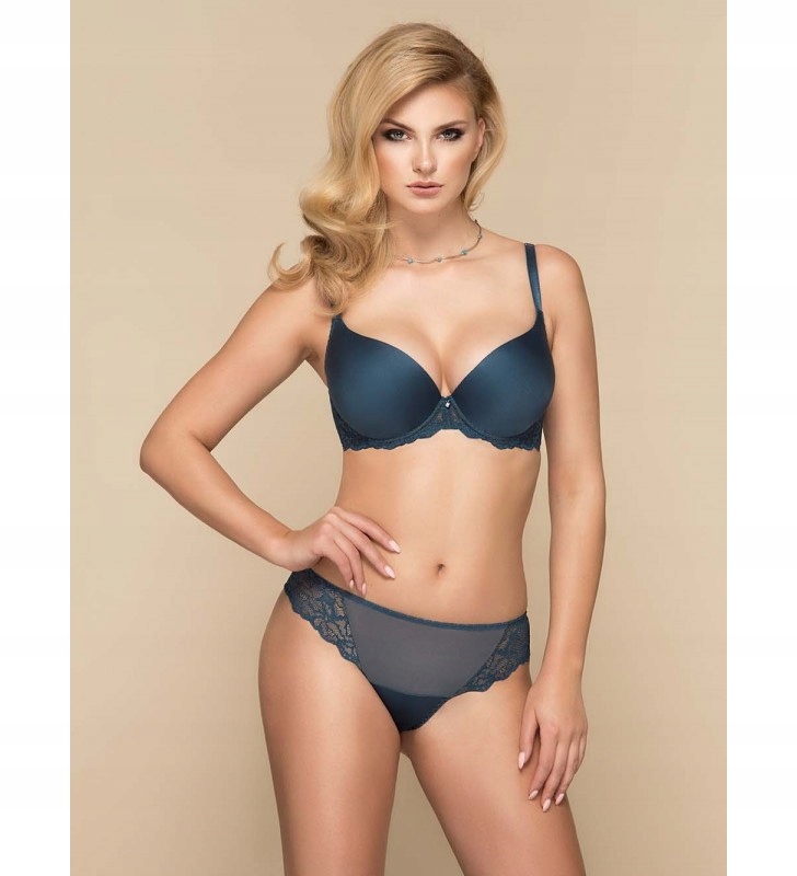 Podprsenka Konrad Silvia push-up zelená 80C