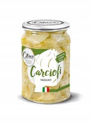 Levně Artyčoky v nálevu krájené Carciofi 520 g Citries
