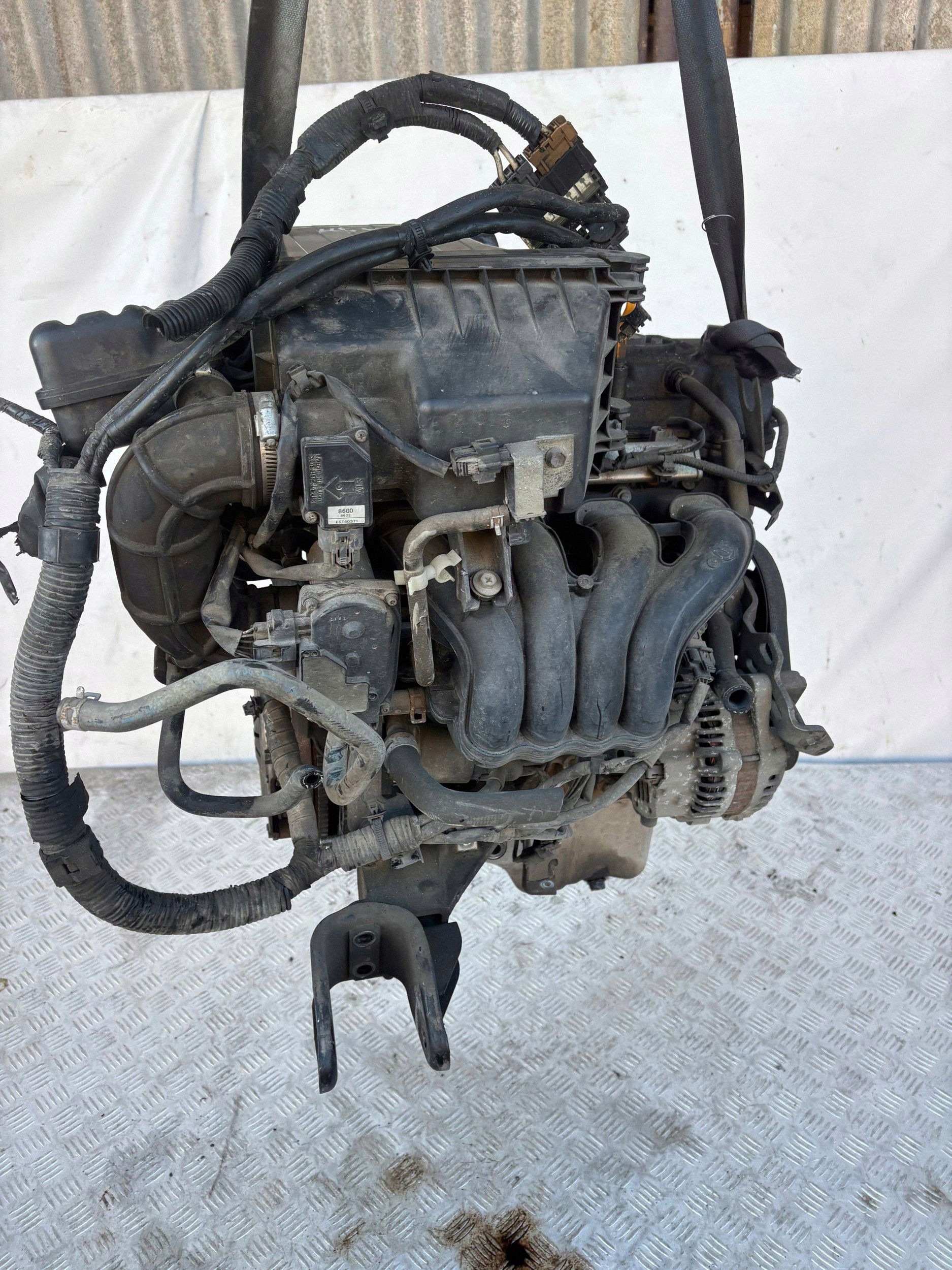 engine complete K12B 1.2 OPEL AGILA B SUZUKI SPLASH