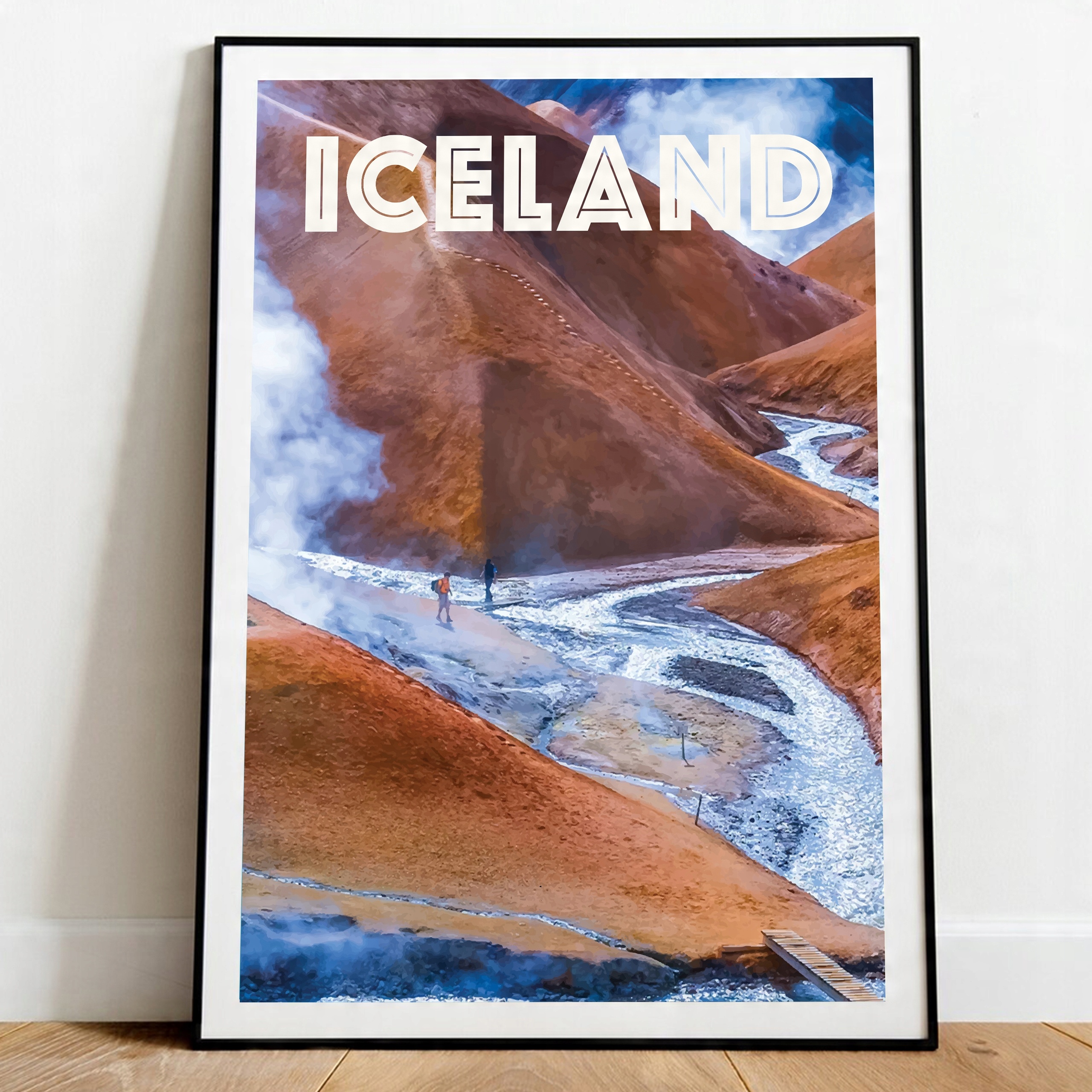 

Islandia - Piękny Obraz Plakat Iceland Podróże A2