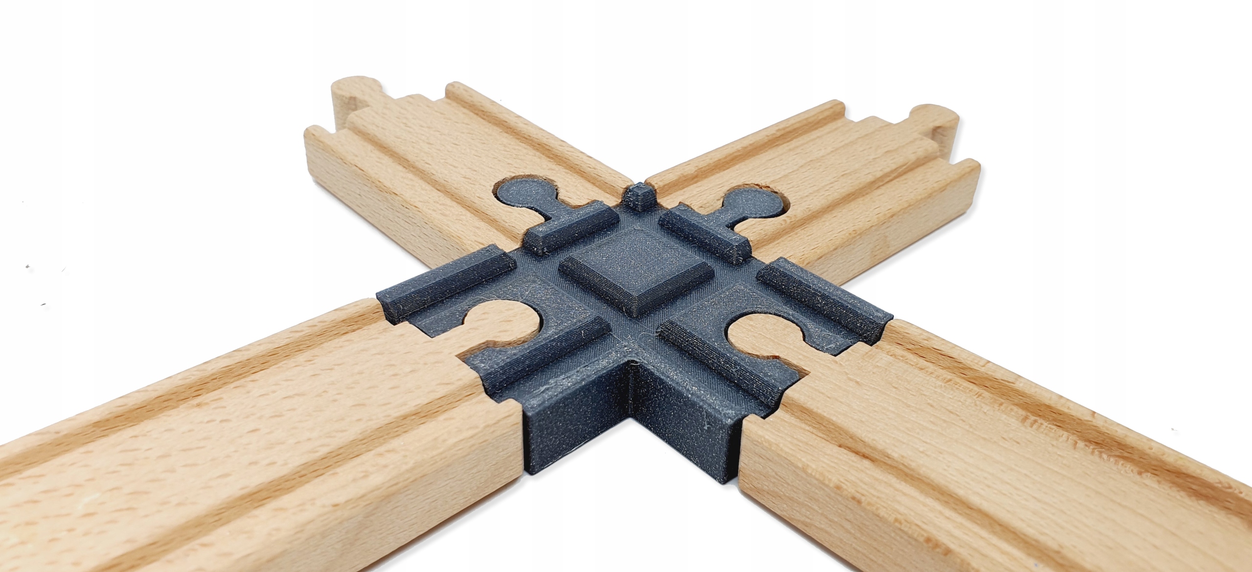 Соединитель треков перекресток Brio Bigjigs ИКЕА 1шт