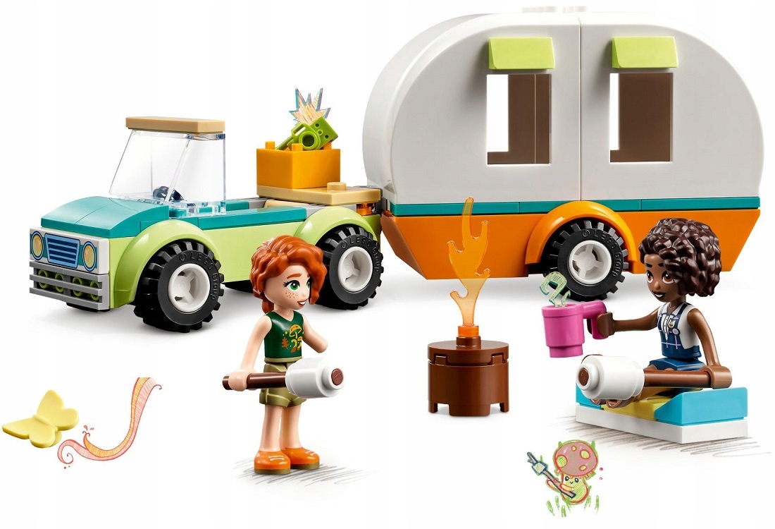 stavebnice Lego Friends Prázdninová Výprava Do Bivaku 41726