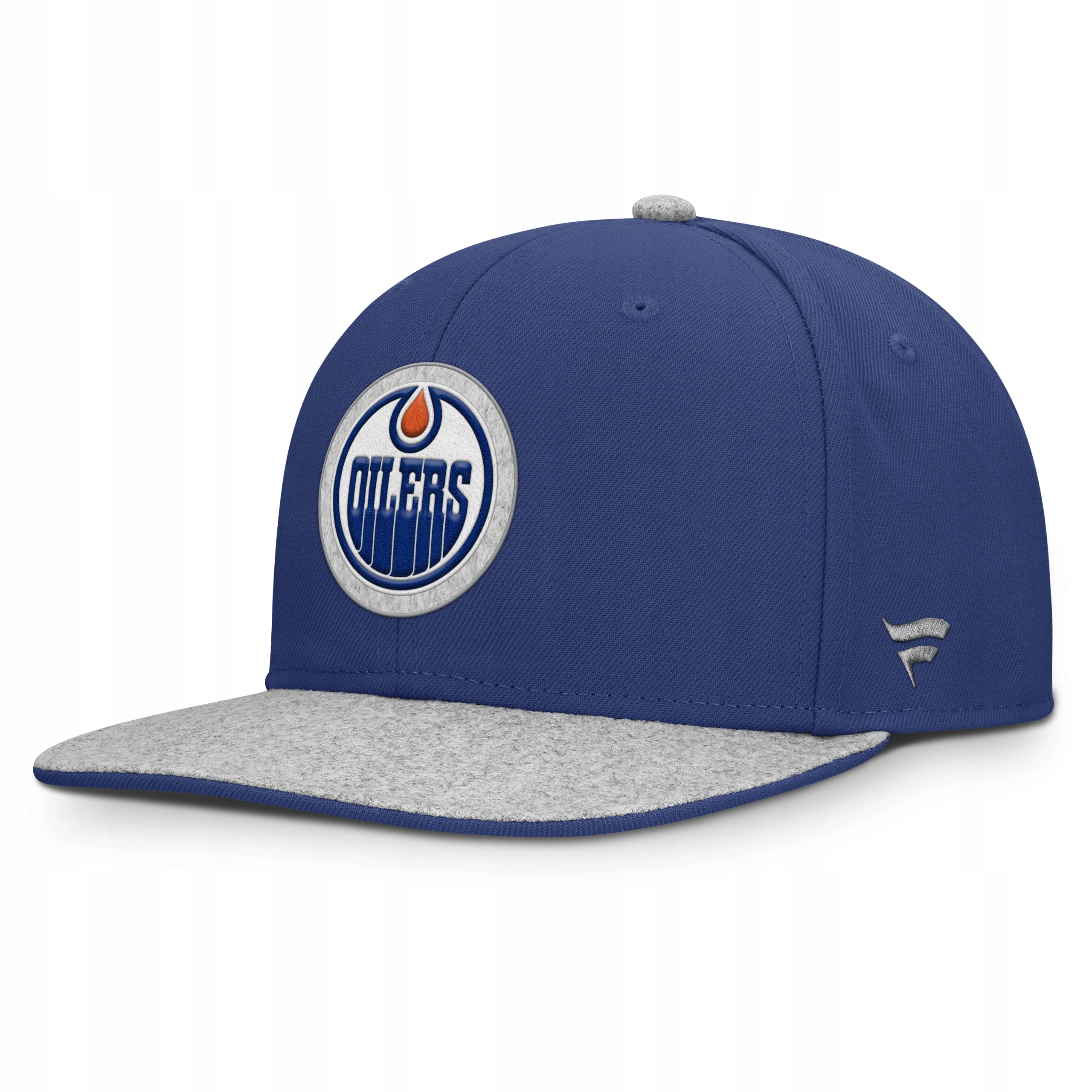 Pánská kšiltovka Edmonton Oilers Nhl Loden Structured Adjustable Flat Brim