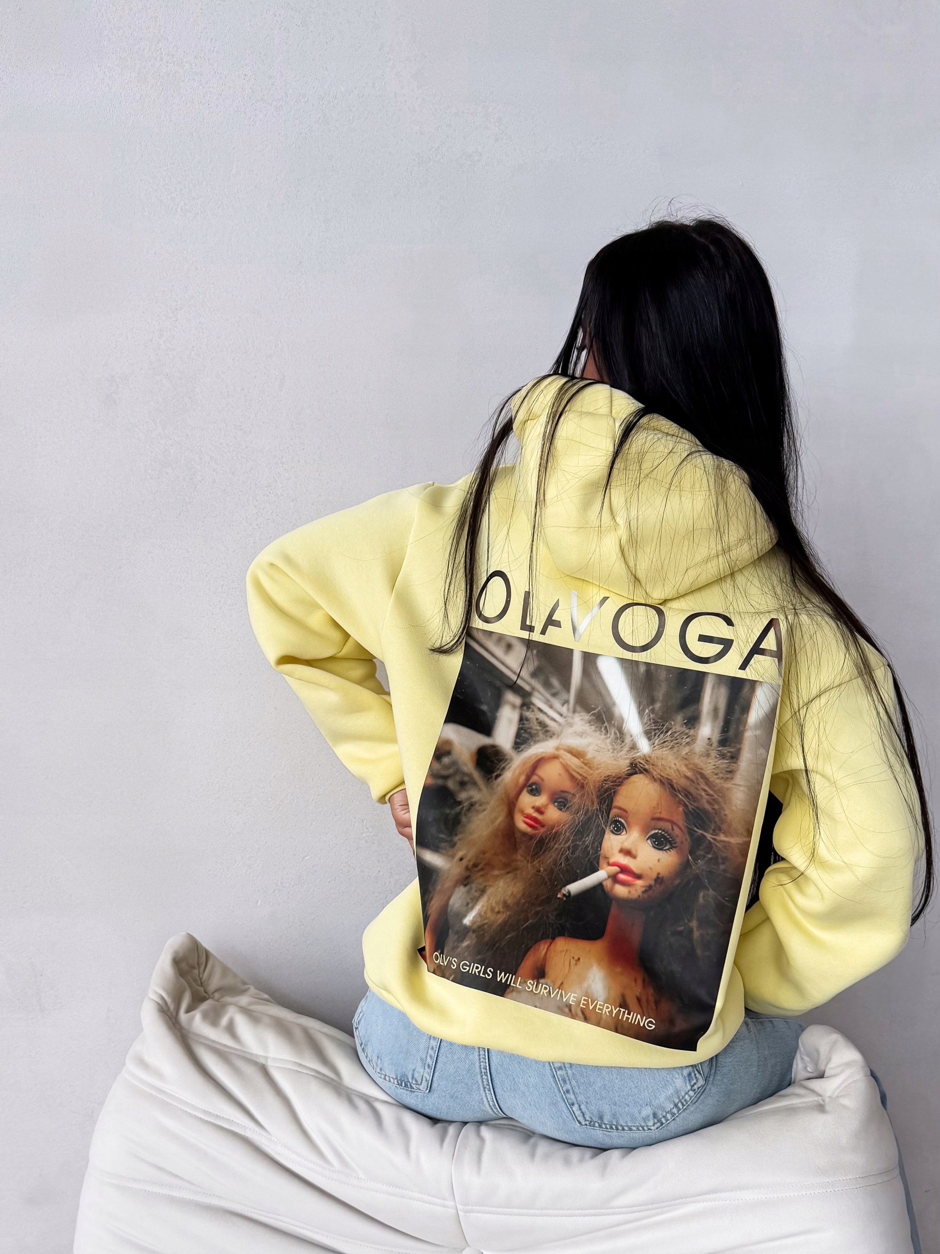 Mikina Runaway Olavoga Žlutá Univerzální