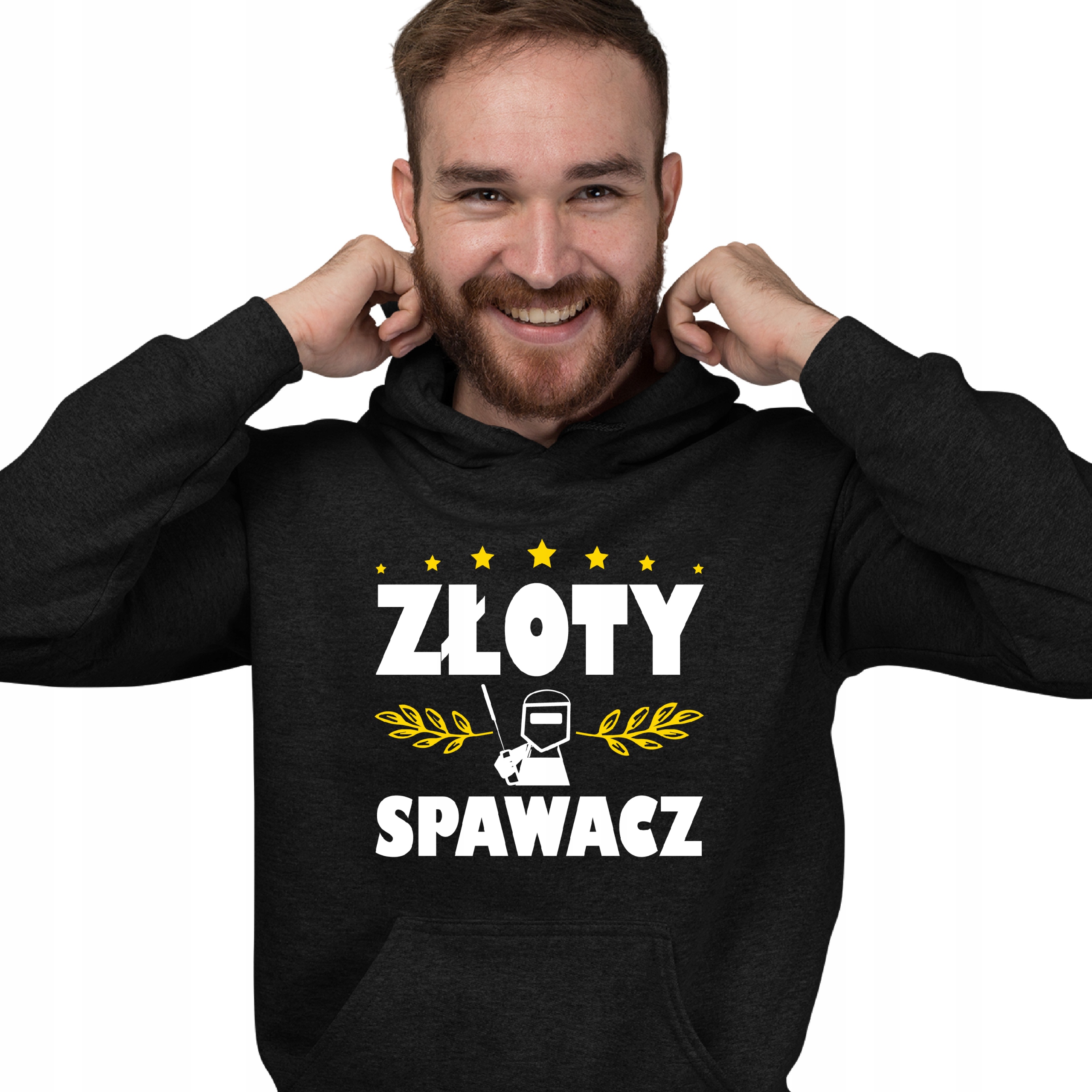 

Bluza Na Prezent Urodziny Złoty Spawacz Spawacza L