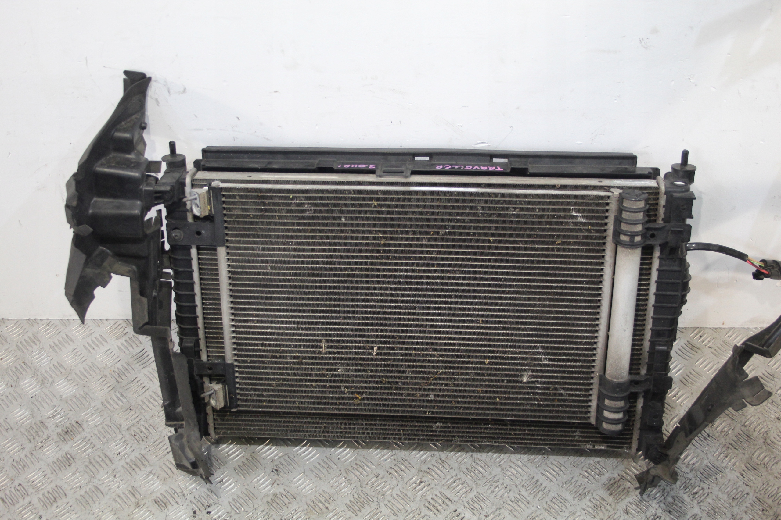 support panel for radiators radiator PEUGEOT TRAVELLER 2,0 DCI