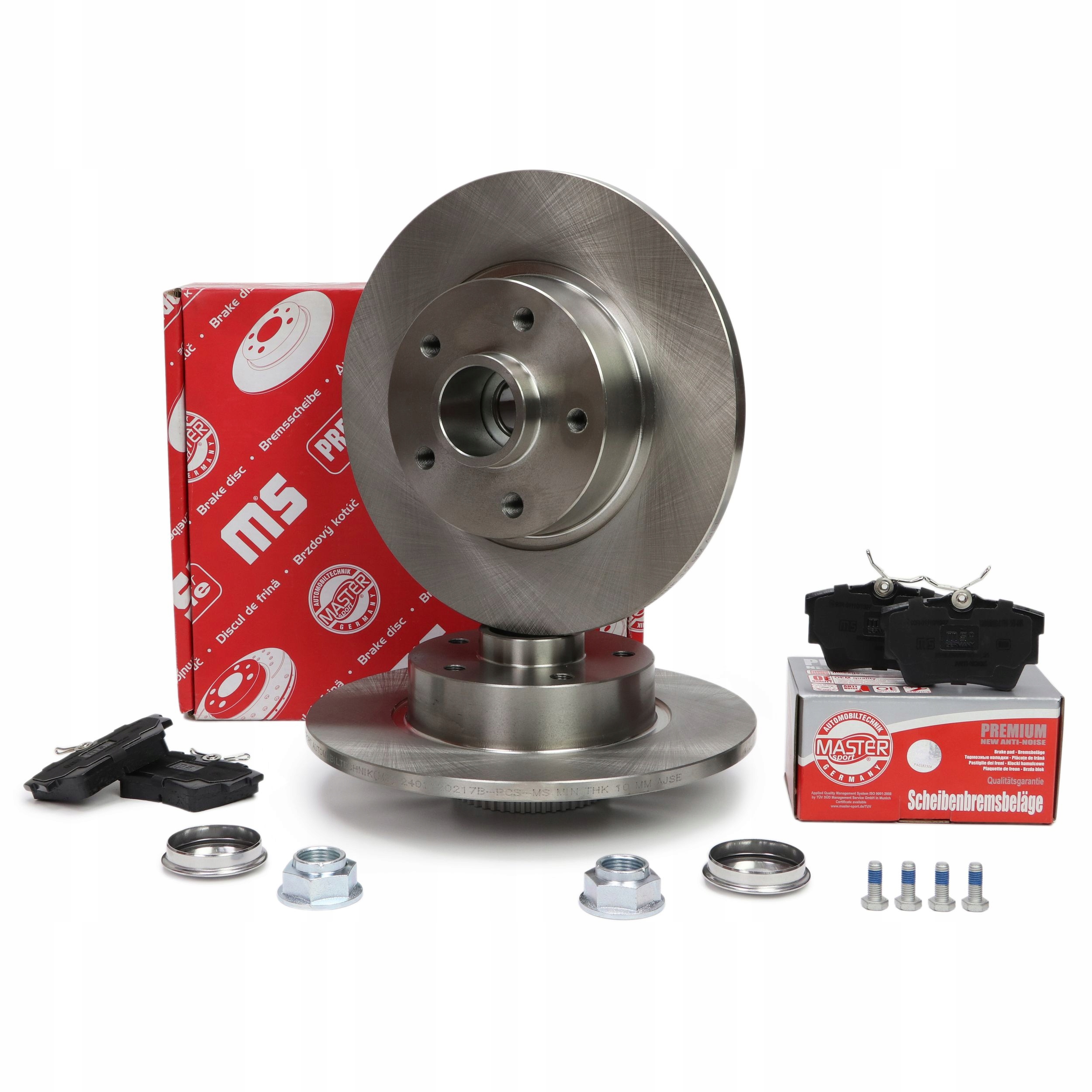 Диски колодки сзади TALENTO; VIVARO B; TRAFIC III