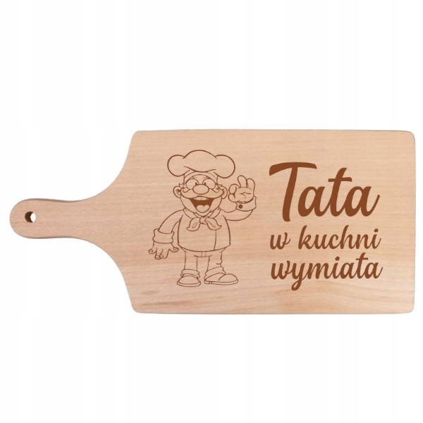 

Deska do krojenia dzień taty Ojca grawer mała