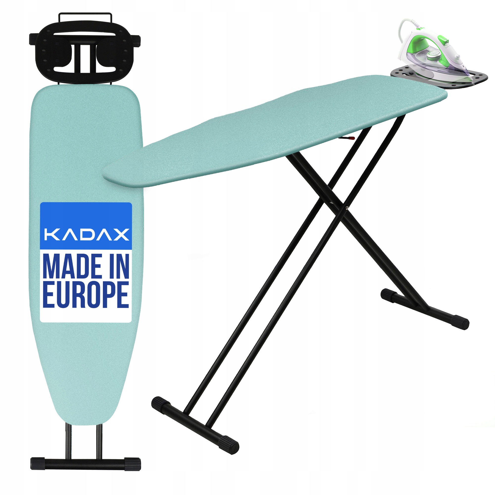 Žehlicí Prkno Skládací Velké 120x38 cm Široké Standardní S Úchytem