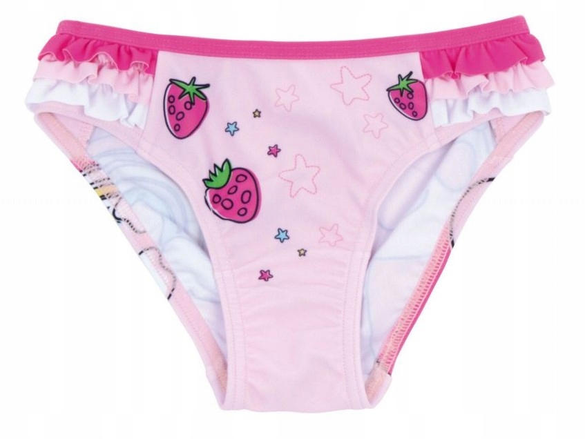 STRÓJ KĄPIELOWY PEPPA PIG ŚWINKA KĄPIELÓWKI MAJTKI 110/116 DZIEWCZĘCE 2 SZT Marka Hopki