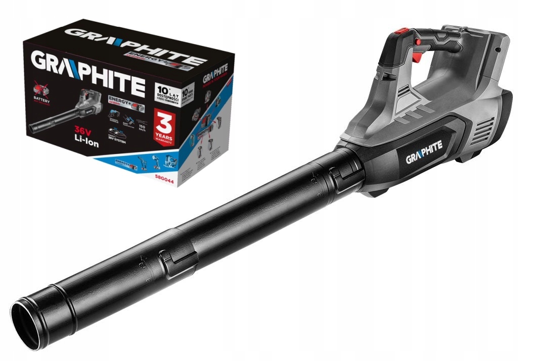 

Graphite Dmuchawa 36V 150km Energy+ Bez Aku 58G044