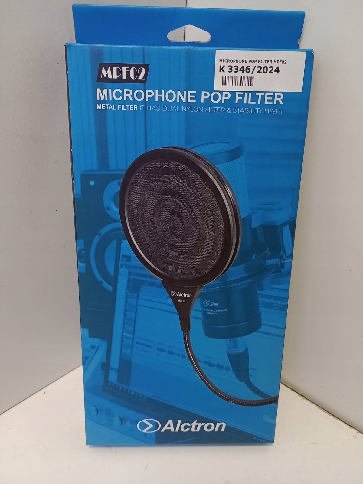 MICROPHONE POP FILTER MPF02 (3346/2024)