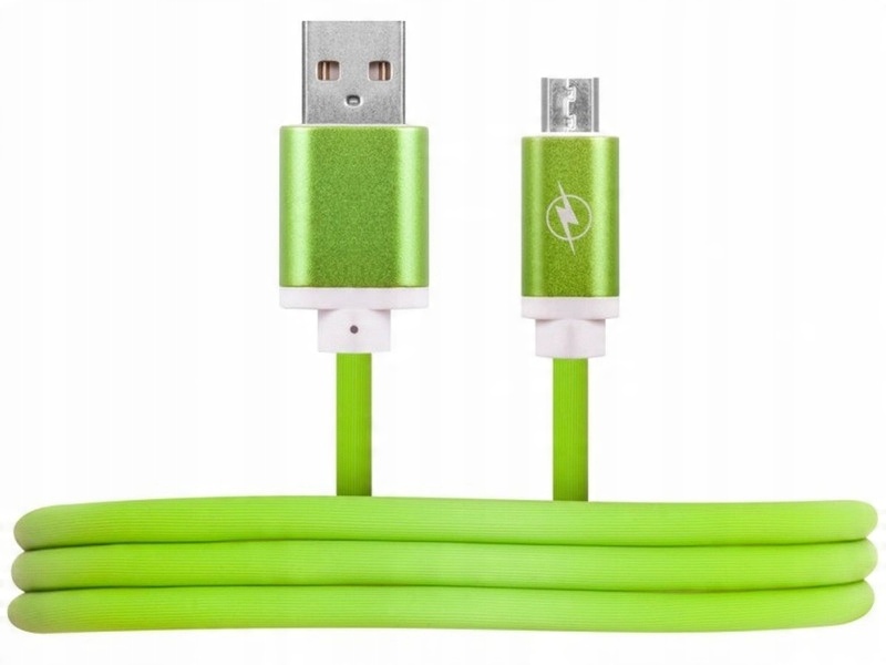 

Zielony Kabel Usb Micro Usb Arkas MB-10 1 m