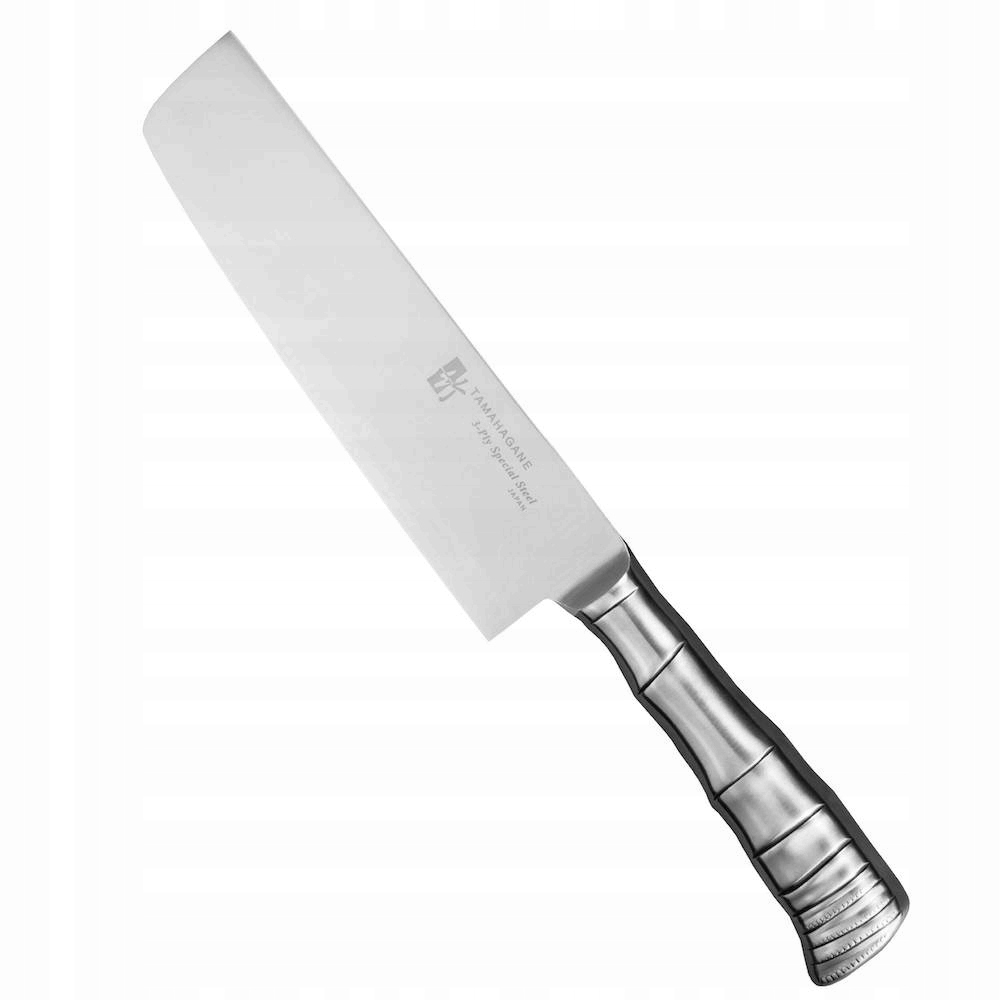 Tamahagane Bamboo VG-5 Japonský ostrý nôž Sekáčik Nakiri na sekanie 18 cm