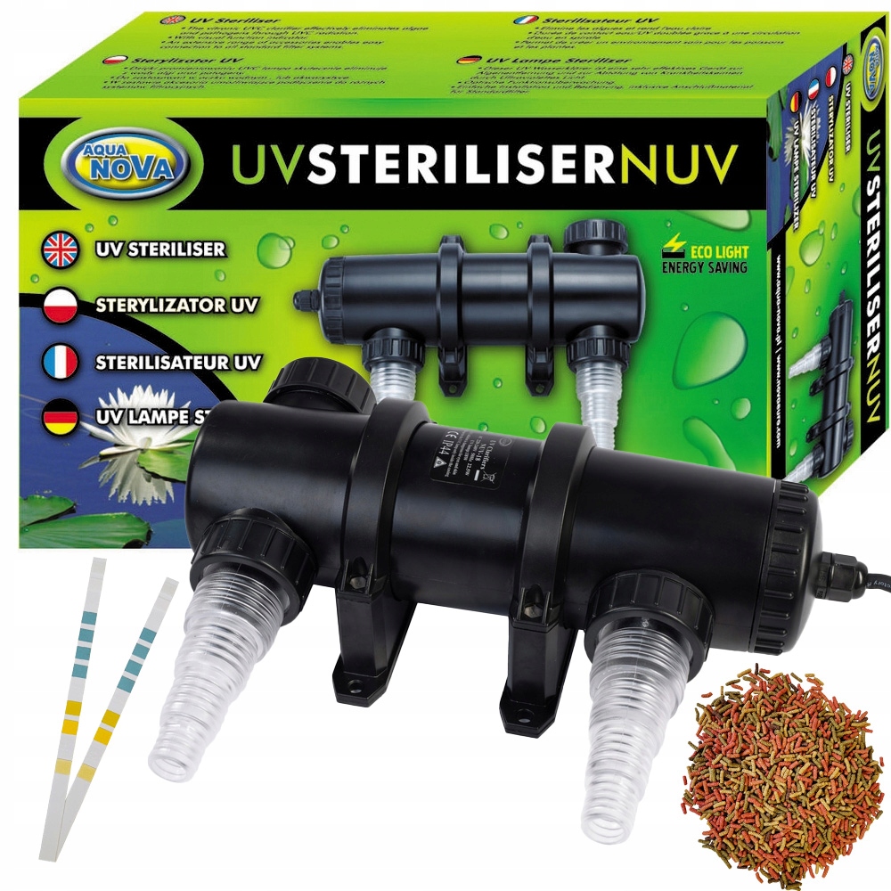 Aqua Nova Uv-c lampa 9W sterilizátor do jezírka bonus