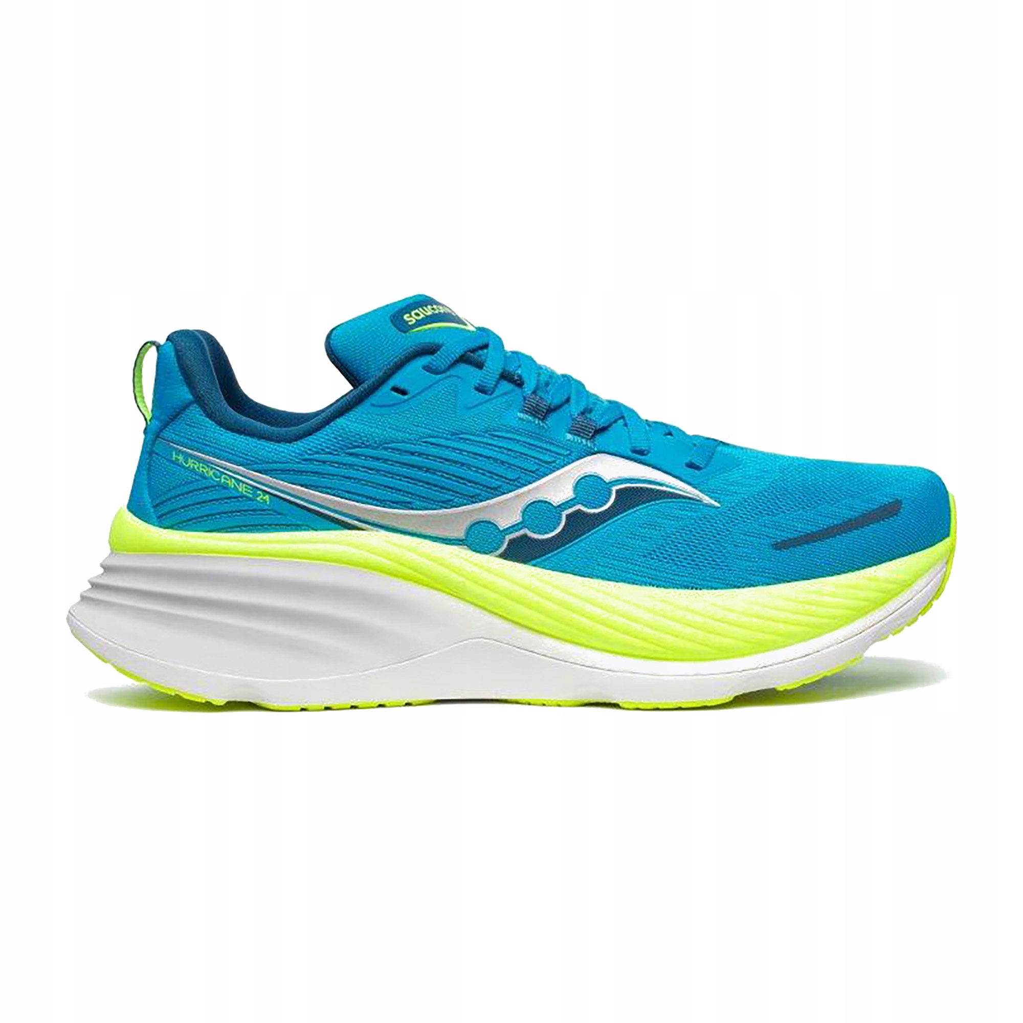 Buty do biegania męskie Saucony Hurricane 22 viziblue/citron 42.5 Eu