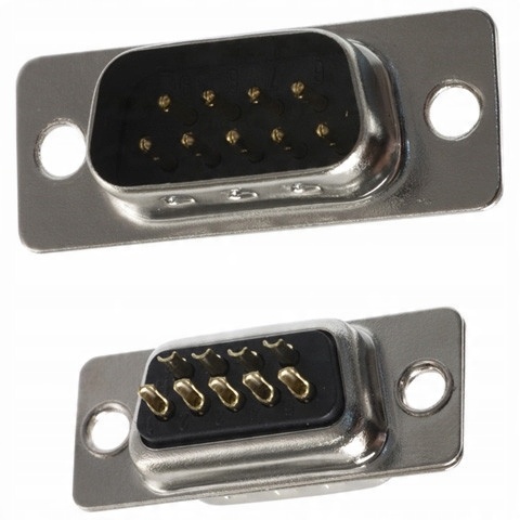 

Wtyk złącze DB9 RS232 D-sub 9pin Kpl 10szt (0248)