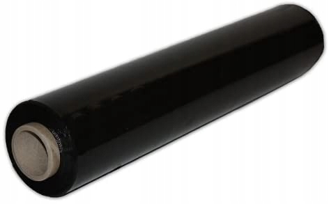 FOLIA CZARNA STRECH 3kg STRECZ CZARNY DO PAKOWANIA