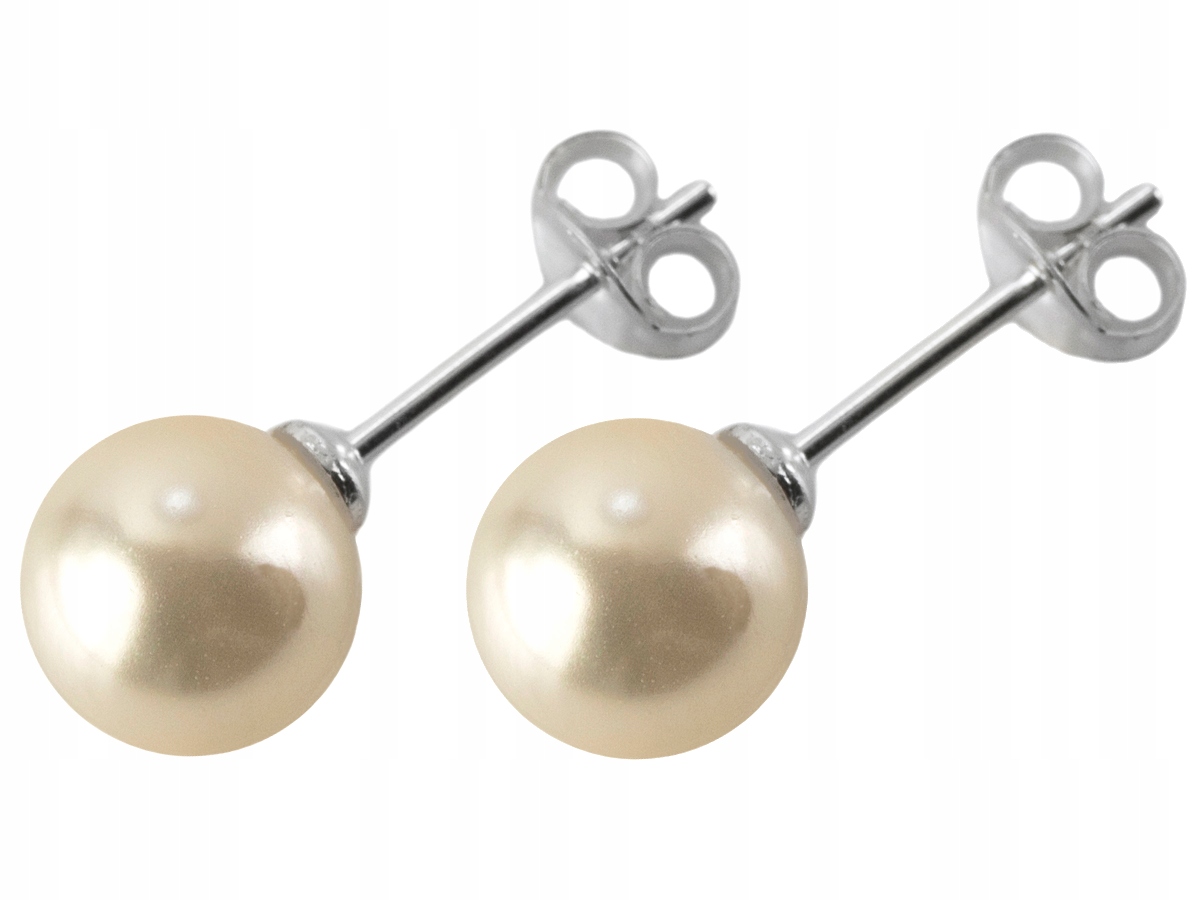 

Versil kolczyki sztyfty perły Swarovski Srebro 925