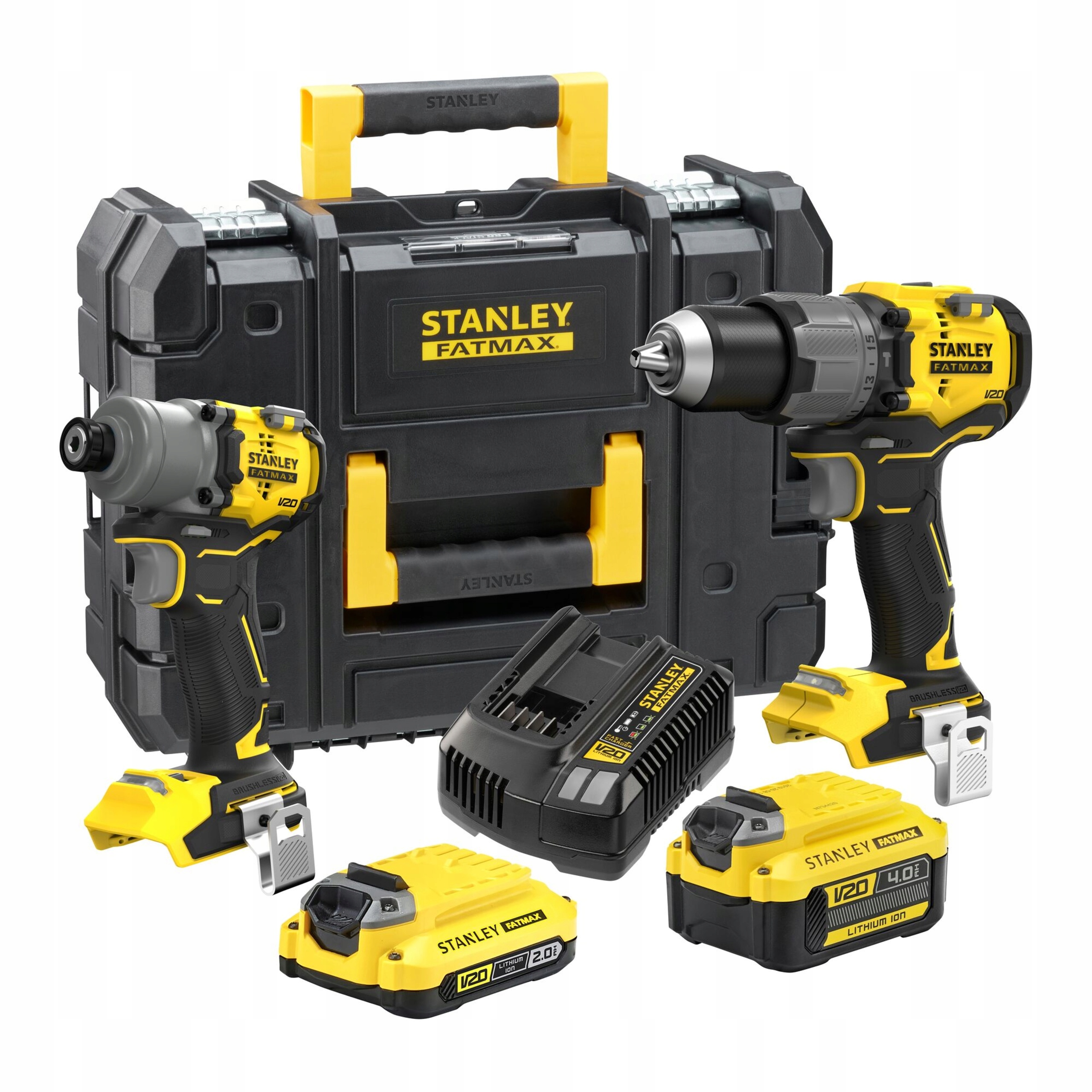 Zestaw Stanley Fatmax SFMCK211MDT V20 Wkrętarka Zakrętarka 4Ah+2Ah