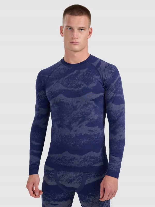 Termoaktivní Spodní Prádlo 4F Pánské Termoaktivní Tričko S Bezešvou Horní Částí