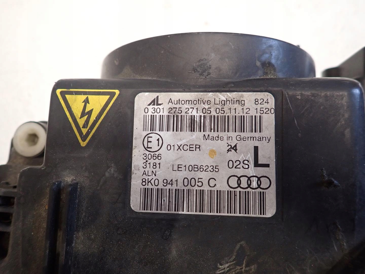 light front front left AUDI A4 B8 LIFT 2012- BI-XENON 8K0941005C