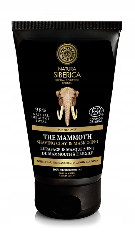 

Siberica Men Pianka-maska do golenia 2w1 150 ml