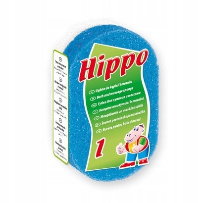 

Hippo Poręczna Gąbka do Kąpieli i Masażu