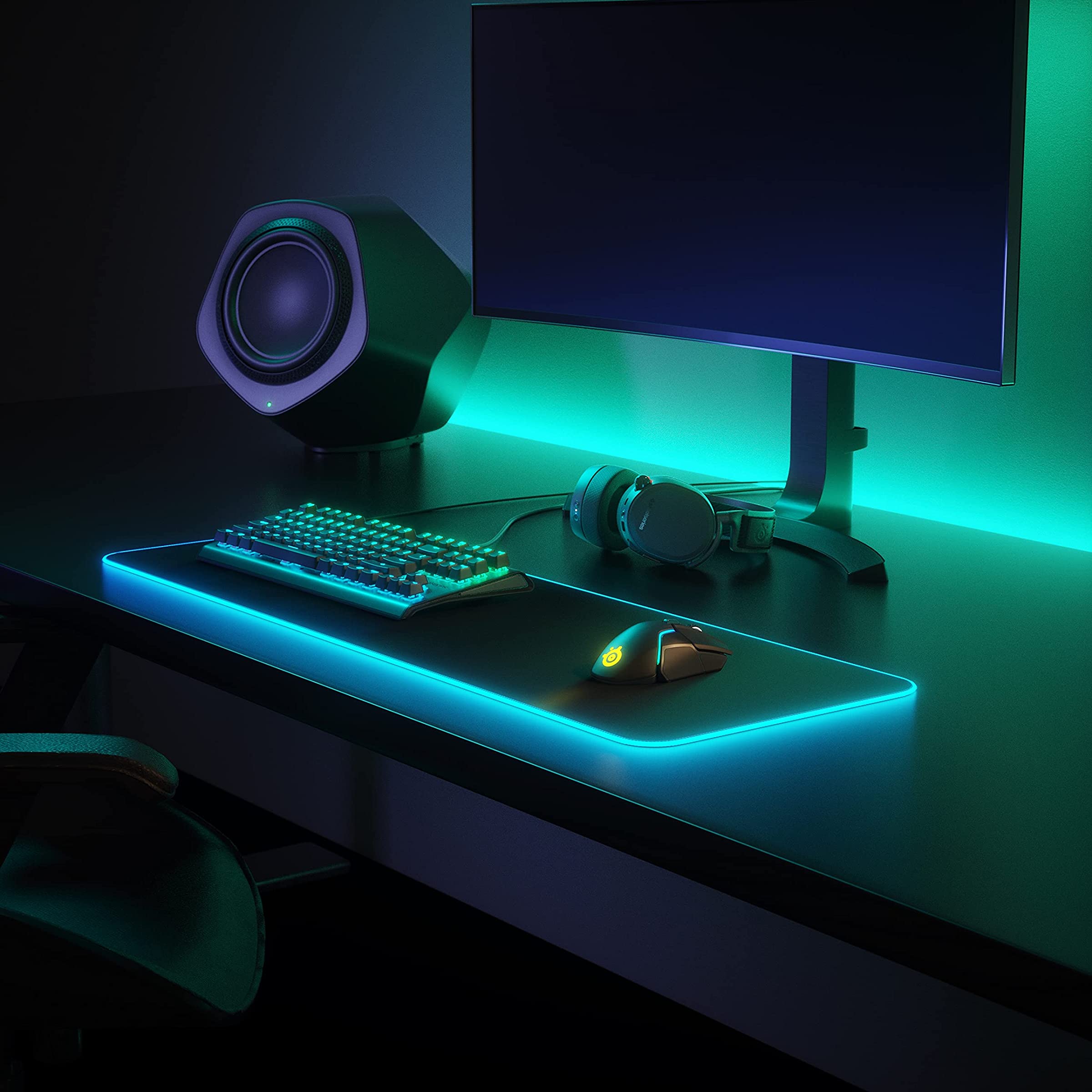 STEELSERIES QCK Podkładka Pod Mysz Klawiaturę RGB — miniatura 5
