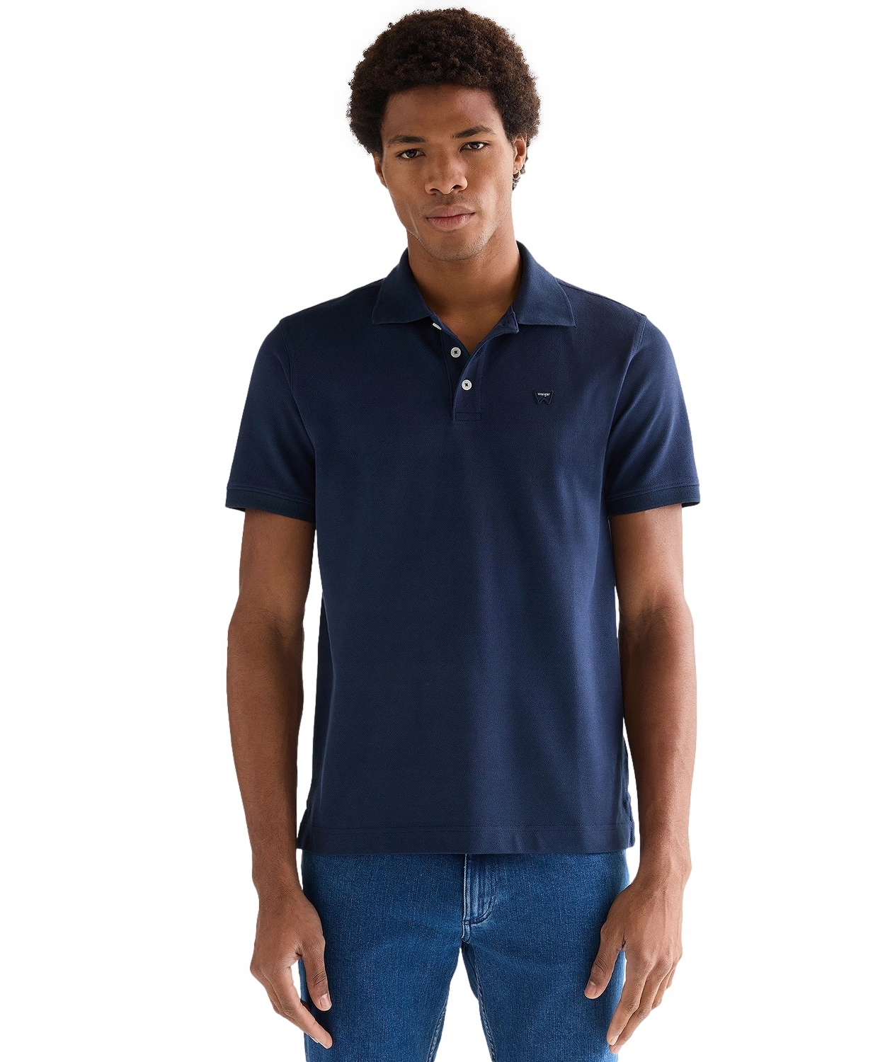 Tričko Wrangler Polo Shirt 112377978 Navy 3XL