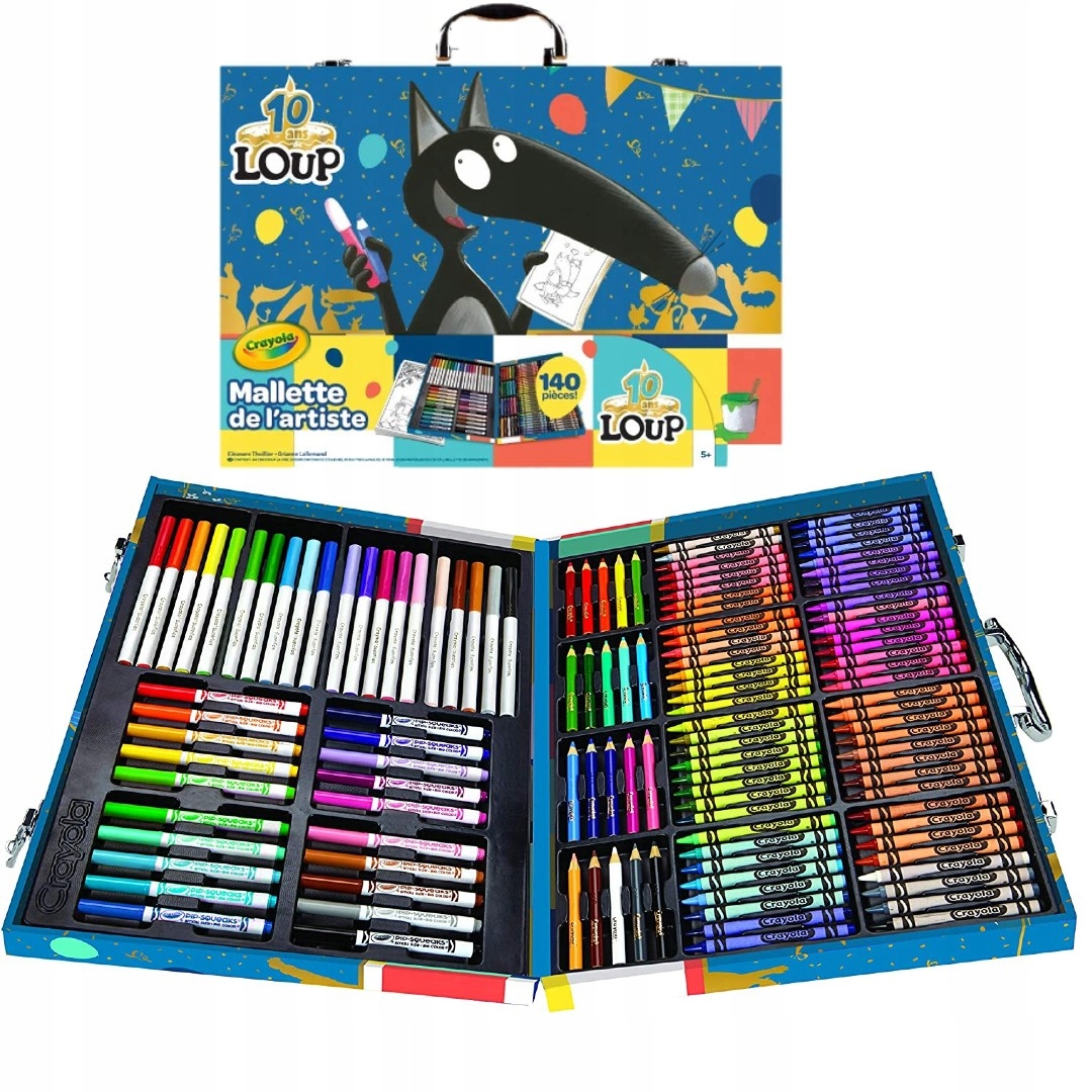 

Crayola Zestaw Artystyczny W Walizce Kredki Mazaki