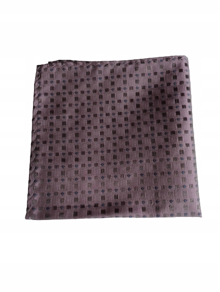 Poszetka chustka wypustka Wzór dominujący kratka